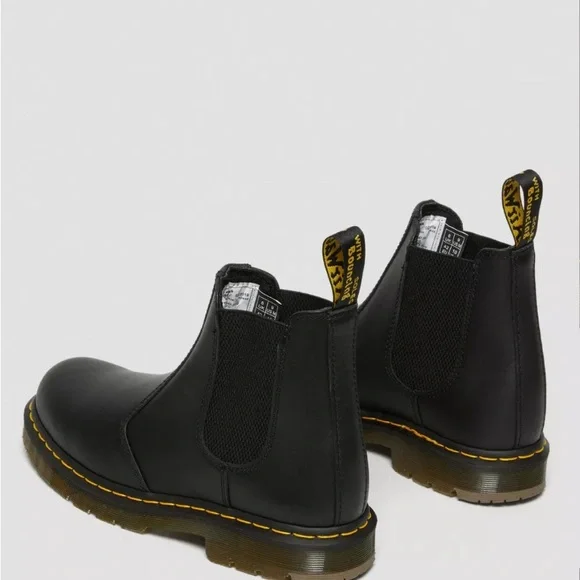 Dr. Martens Black Leather Boots - Picture 2 of 8